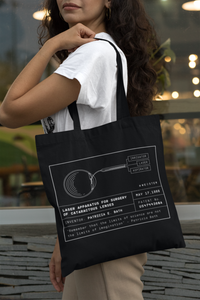 Patent Eco Tote Bag (Black)