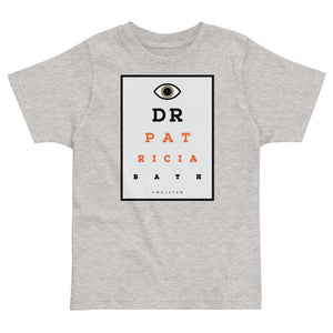 Eye Chart Toddler jersey t-shirt