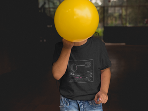 Patent Toddler jersey t-shirt (Fuchsia)